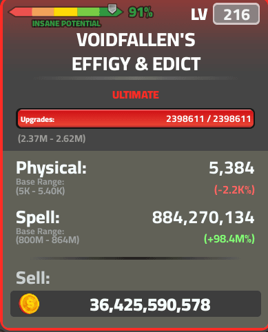 ULT MAGE 91%