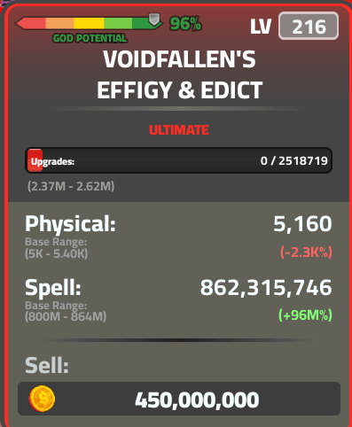 ULT MAGE 96%