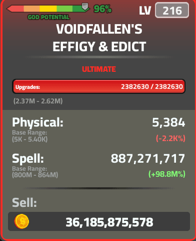 ULT MAGE 96%