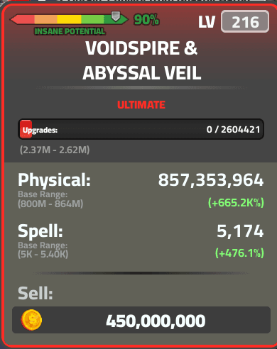 ULT WAR 90%